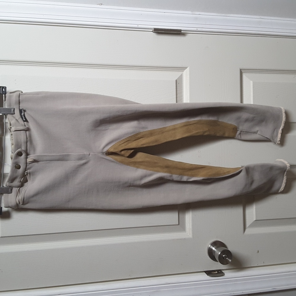 EqueSport tan full seat breeches